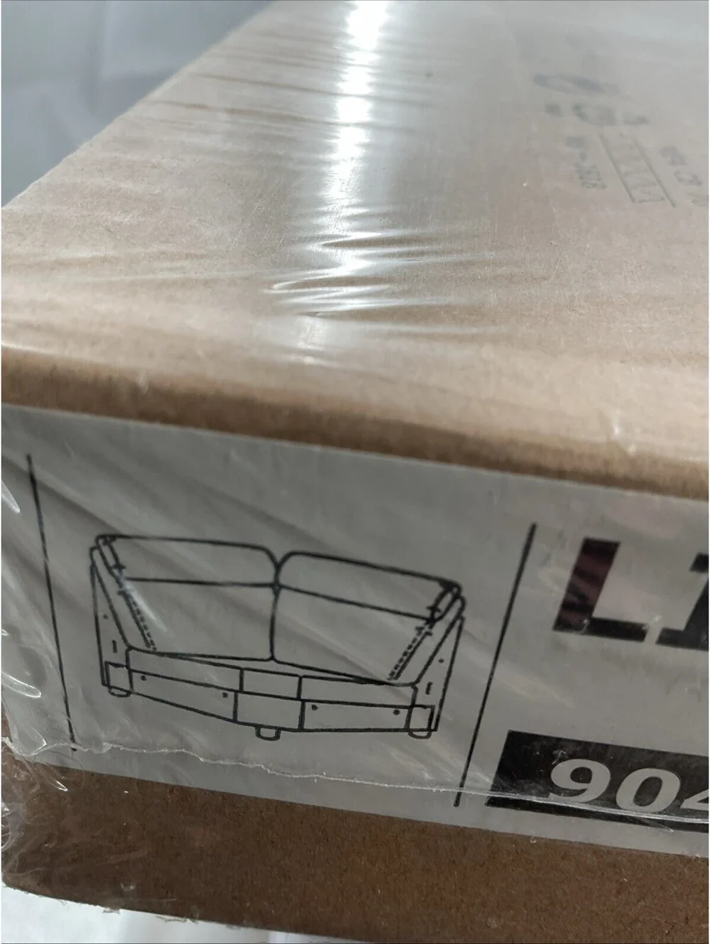 IKEA LIDHULT Sofa Cover For The Corner Section Blue 904.056.09